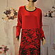 Knitted dress,size 52-56, Dresses, Gryazi,  Фото №1