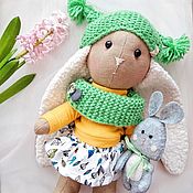 Куклы и игрушки handmade. Livemaster - original item Tilda Zveryata Bunny. Handmade.