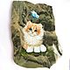 Souvenir of stone Magnet painting, stone Seal. Stones. Souvenirs from a stone (yashmamagnit). My Livemaster. Фото №5