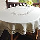 Large oval tablecloth 300/165 linen 100%. Tablecloths. flax&lace. Online shopping on My Livemaster.  Фото №2