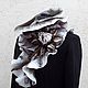 Order Felted turtleneck with flower brooch. zavAlenka. Livemaster. . Boa Фото №3