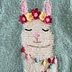 Заказать Джемпер "Моя лама". olga kirdyasheva's handmade. Ярмарка Мастеров. . Кофта Фото №3