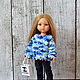  Knitted sweater for Paola Reina doll 32 cm. Clothes for dolls. khobbi (01anna-dolls). My Livemaster. Фото №6