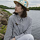 Заказать Федора "Зов моря". NovozhilovaHats. Ярмарка Мастеров. . Шляпы Фото №3