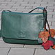 Кожаная сумка - " Времена года', Классическая сумка, Тула,  Фото №1