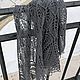 Сумеречная шаль "Вздох ноября". Шали. IRINA GRUDKINA Handmade Knitwear. Ярмарка Мастеров.  Фото №6