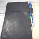 Notebook made of leather on rings Everything is possible. Notebooks. Tatiana (Leather bracelets). My Livemaster. Фото №4