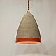 Ceramic pendant lamp with concrete decor, Ceiling and pendant lights, Moscow,  Фото №1
