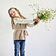 Жилет букле вязаный для девочки. Жилет. VA kids knitwear. Ярмарка Мастеров.  Фото №5