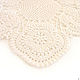 Knitted doily 'snowflake'. Swipe. Cross stitch and beads!. Online shopping on My Livemaster.  Фото №2