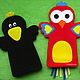 Toys on hand (glove toy). Stuffed Toys. LakiDomik. Online shopping on My Livemaster.  Фото №2