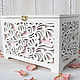 Chest-Treasury wooden wedding 'Tea rose'. Chests. Wedding Adventure. Online shopping on My Livemaster.  Фото №2