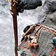 Кукла ручной работы Баба Яга. Прикольные подарки. RadisThings. Ярмарка Мастеров.  Фото №4