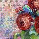 Order Painting of a Rose in a green mug, mix media. Natalia Gukova Mixed Media Art. Livemaster. . Pictures Фото №3