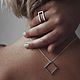 Серебряное кольцо "Be unique". Кольца. WFjewerly. Ярмарка Мастеров.  Фото №4