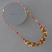 Украшения handmade. Livemaster - original item Indian summer - necklace No. №2. Handmade.