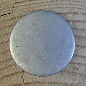 Мельхиор 24х2,5 мм, цвет стальной-серебренный,для украшений МЛ2425-08