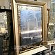 Состаренное зеркало ручной работы в золотой раме FineDeco. Зеркала. FineDeco Состаренные зеркала ручной работы. Ярмарка Мастеров.  Фото №4