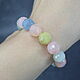 Natural Beryl Morganite Bracelet with a cut. Bead bracelet. naturalkavni. Online shopping on My Livemaster.  Фото №2