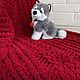 Order Knitted blanket of large knitting for kids. A plush blanket for a newborn. komarovanata. Livemaster. . Baby blanket Фото №3