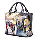 Order Leather bag 'Autumn in London'. Pelle Volare. Livemaster. . Valise Фото №3