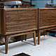 Тумбы массив ореха. Эксклюзив. Mid century modern. Тумбы. tumba_shop. Интернет-магазин Ярмарка Мастеров.  Фото №2