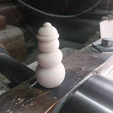 Русский стиль ручной работы. Ярмарка Мастеров - ручная работа Снеговик. Handmade.