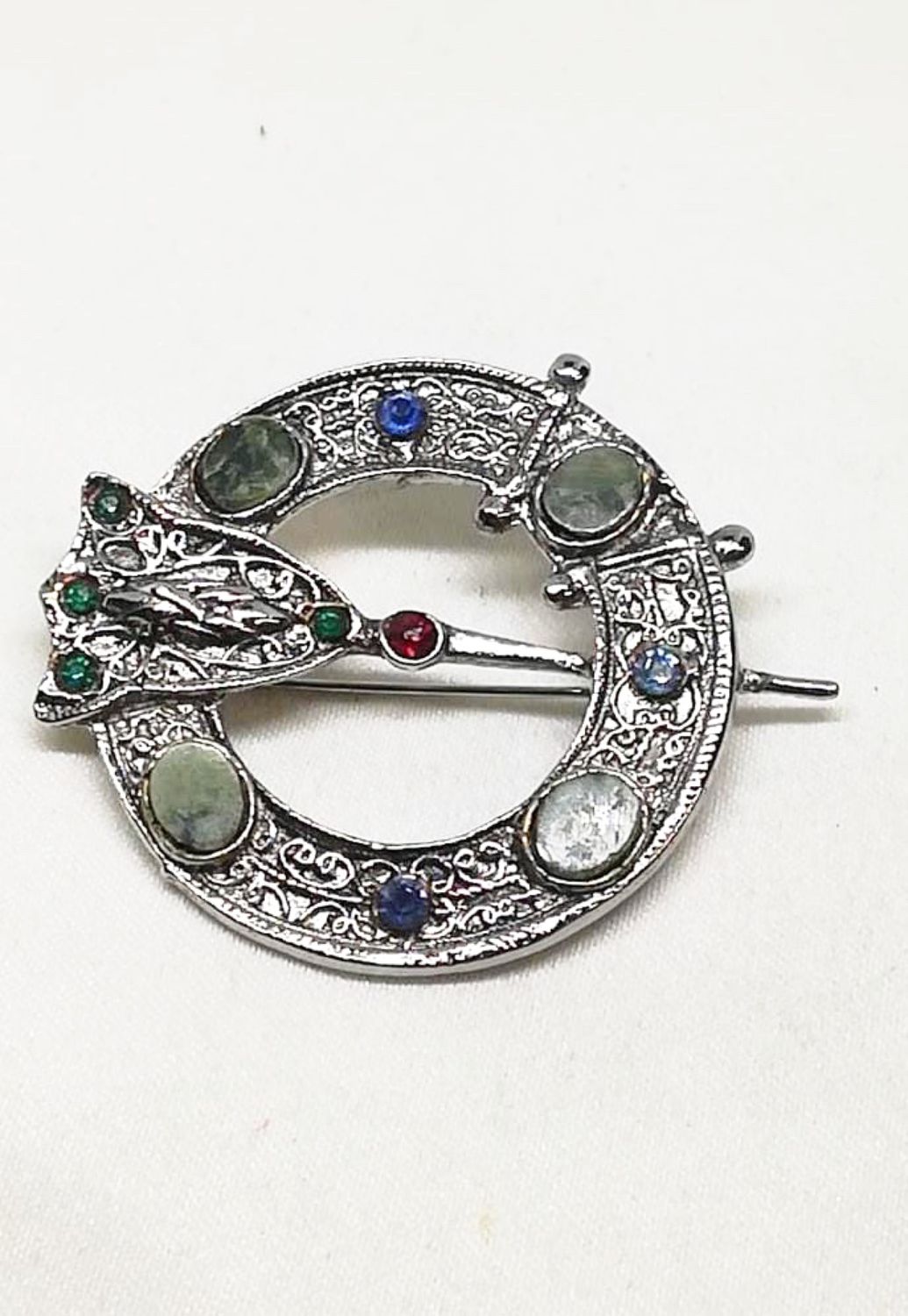 Винтаж Брошьфибула, Shannon Jewellery, Ирландия в интернетмагазине