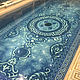 Панно из мозаики для бассейна "Синий ковер". Панно. Pixel Art Mosaic. Интернет-магазин Ярмарка Мастеров.  Фото №2
