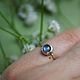 Серебряное колечко с лабрадором. Кольца. Domsoma Rings. Интернет-магазин Ярмарка Мастеров.  Фото №2