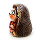 Ceramic figurine 'hedgehog Knot'. Figurine. aboka. My Livemaster. Фото №5