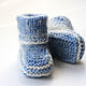 Вязаные пинетки супер теплые из шерсти. Пинетки. Baby Booties. Ярмарка Мастеров.  Фото №6