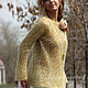 Джемпер "Sunshine". Джемперы. Knit Factory. Ярмарка Мастеров.  Фото №4