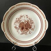 Винтаж: Антикварная фарфоровая тарелка Limoges