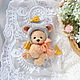 Карапуз (6 см). Мишки Тедди. teddy_and_toys. Ярмарка Мастеров.  Фото №6