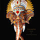 Заказать Lord Ganesha - Wooden - Handmade - Beaded - Hand-painted. Macrobiser (Inna Rogacheva). Ярмарка Мастеров. . Pictures Фото №3