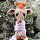 Girafe. Stuffed Toys. Crochet patterns by Ermak Elena. My Livemaster. Фото №6