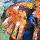 Elephant oil painting Buy a painting as a gift African Elephant. Pictures. Vladyart. My Livemaster. Фото №4