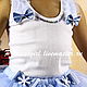 new year's costume snowflakes. Carnival costumes for children. Little Princess. Online shopping on My Livemaster.  Фото №2