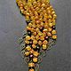 Necklace . amber garnet. Necklace. ELENA KARPOVA. My Livemaster. Фото №5