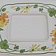Винтаж: Маслёнка серии Geranium от Villeroy&Boch 80-х гг. Кухонная утварь винтажная. Love&Vintage. Ярмарка Мастеров.  Фото №4