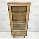 Шкаф-витрина стеклянная из дерева ORGANIC. Шкафы. Мебельный бутик (Wofurniture). Ярмарка Мастеров.  Фото №5