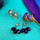 Amethyst Earrings With love. Earrings. TADAM-jewelry (TADAM-jewelry). Online shopping on My Livemaster.  Фото №2