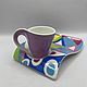 Кофейная пара Villeroy & Boch. Германия. 3309. Кружки и чашки. Андрей Красовский. Vintage___decor. Интернет-магазин Ярмарка Мастеров.  Фото №2
