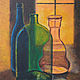  ' Glass still life' acrylic painting, Pictures, Ekaterinburg,  Фото №1