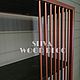 Стеллаж/книжная полка лофт BROOKLYN медь. Стеллажи. SLIVA wood deco. Ярмарка Мастеров.  Фото №4