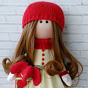 Кукла текстильная кудряшка Сьюзи