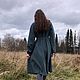 Платье из крапивы в свободном крое с длинным рукавом. Платья. Laotty. Одежда в свободном крое.. Ярмарка Мастеров.  Фото №6