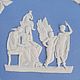 Винтаж: Набор голубой Wedgwood, шкатулка и две тарелки. Шкатулки винтажные. Елена Вагнер (Antiq-Vintage). Ярмарка Мастеров.  Фото №7