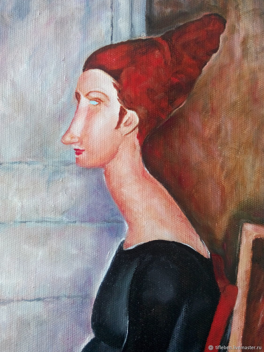 Амедео Модильяни портрет Жанны эбютерн